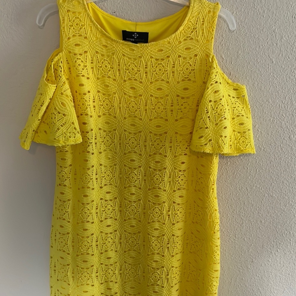 Yellow summer dress